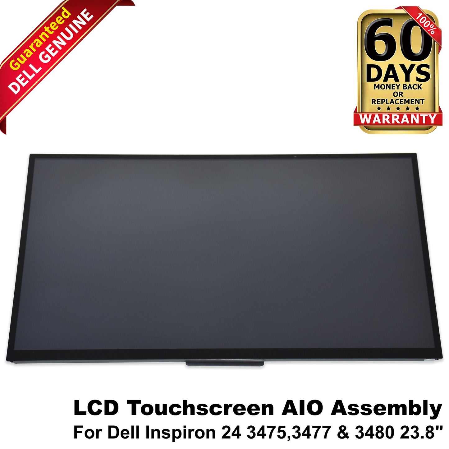 Dell Inspiron 24 3475 3477 3480 23.8 LCD Touchscreen Assembly MV238FHM-N30 XHX8P