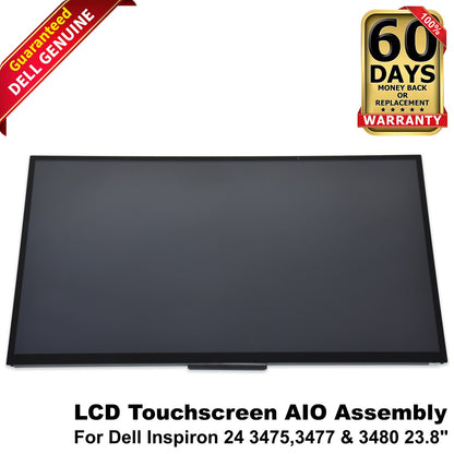 Dell Inspiron 24 3475 3477 3480 23.8 LCD Touchscreen Assembly MV238FHM-N30 XHX8P