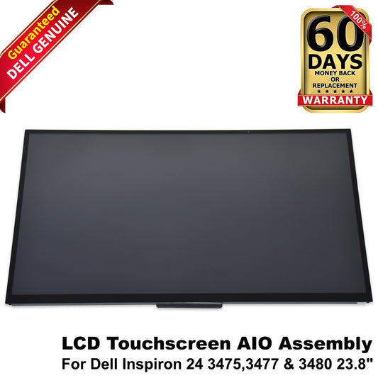 Dell Inspiron 24 3475 3477 3480 23.8 LCD Touchscreen Assembly MV238FHM-N30 XHX8P
