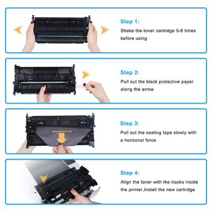 10PK CF280X High Yield BK Laser Toner Cartridge For HP LaserJet Pro 400 M425dn