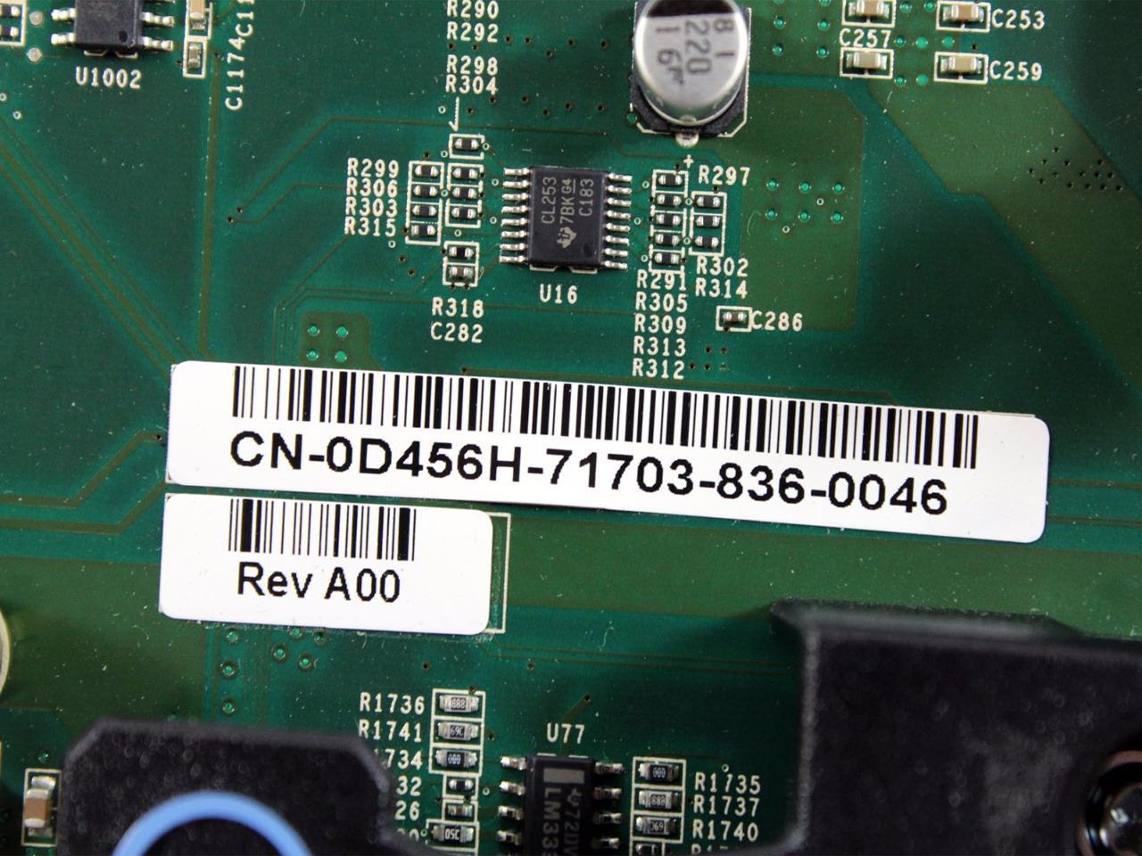 Genuine Dell PowerEdge R805 v2 Intel Dual Socket F DDR2 Server Motherboard D456H