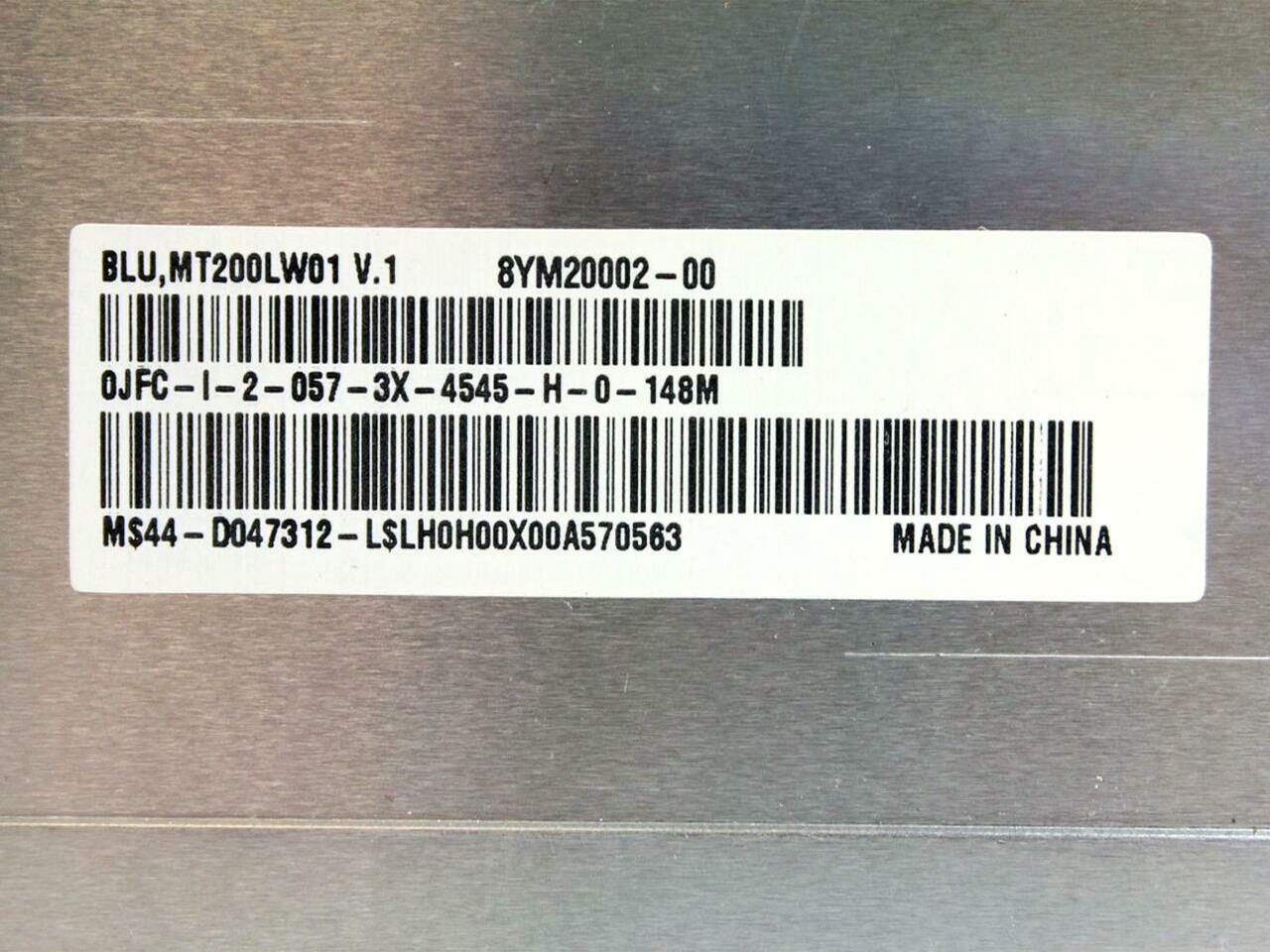 New Chimei Innolux M200FGE-L20 Rev.C2 Replacement 20" LCD Screen MT200LW01