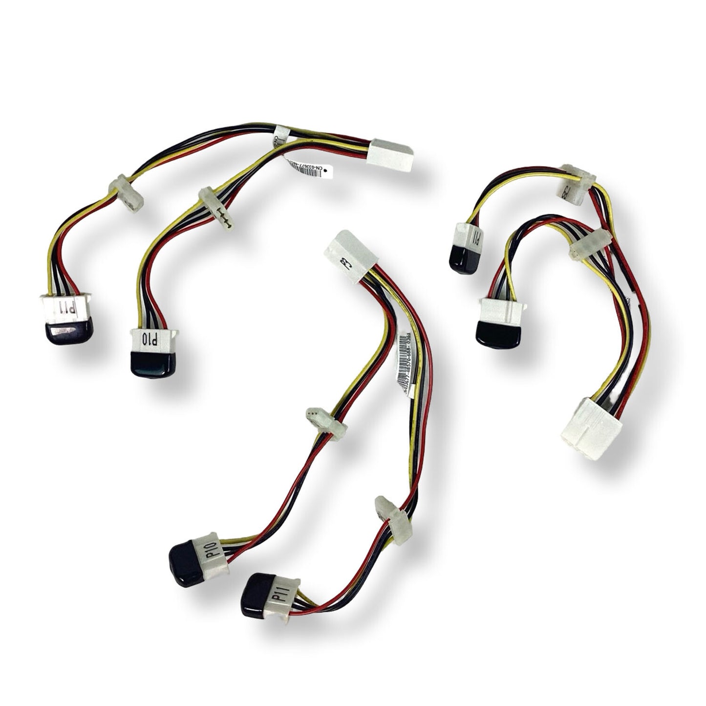 Lot of 4 SATA Power 15-pin Y-Splitter Cable Adapter Male to Female for HDD JJ677
