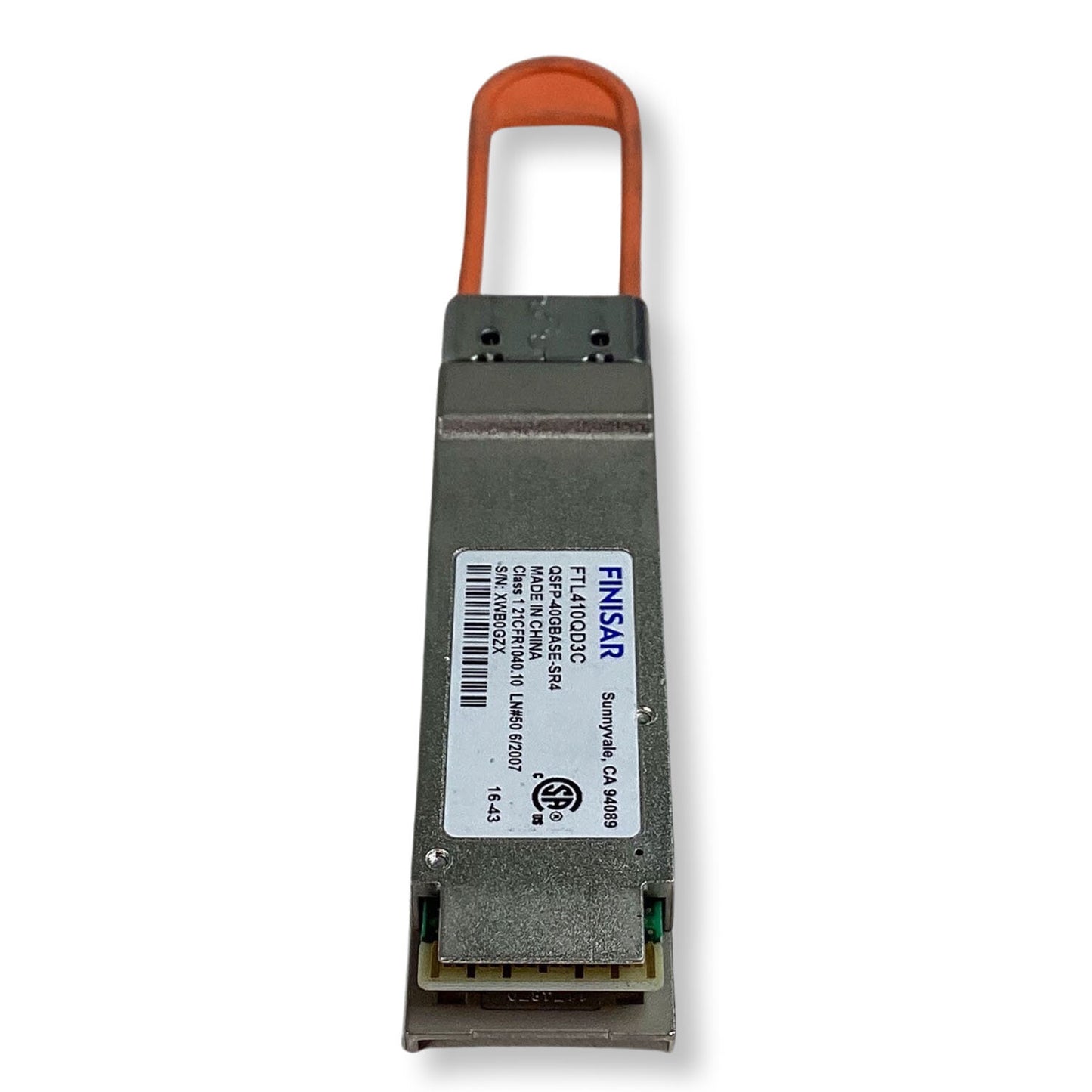 Lot of 50 Finisar 40BASE-SR4 MMF 850nm MPO 400m QSFP+ Transceiver FTL410QD3C
