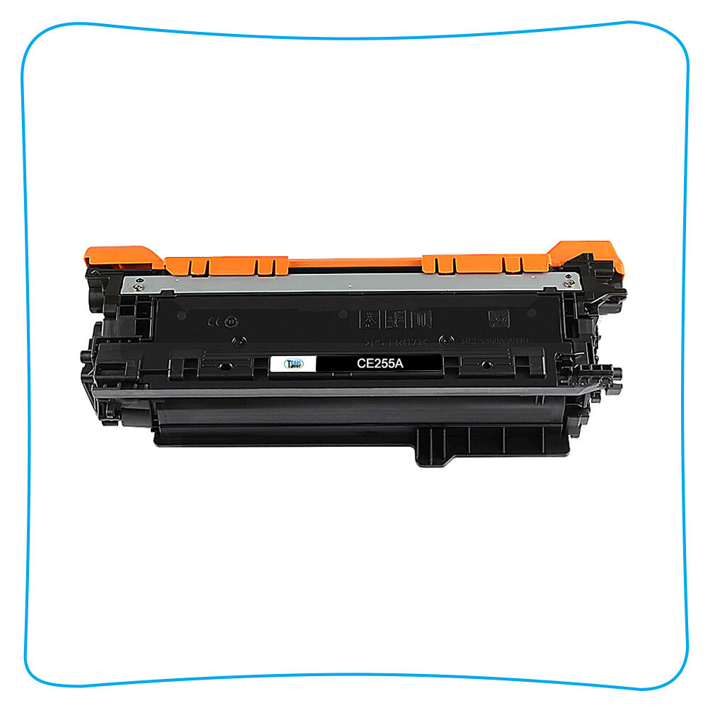 2PK CE255A 55A Toner Cartridge For HP 55A LaserJet MFP M525f P3015 M525dn M521dn