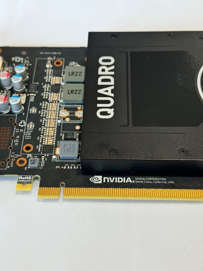 DELL NVIDIA QUADRO P2000 5GB GDDR5 PCIe 4x Display Port Graphics Card P/N 087CG5
