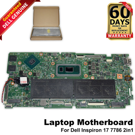 Dell Inspiron 17 7786 Motherboard i7-8565U Quad Core 1.8GHz Nvidia MX150 9P7JP