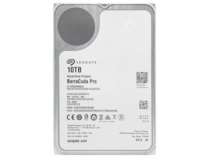Seagate Barracuda Pro (ST10000DM0004) 10TB SATA 6Gbps 3.5" Internal Hard Drive