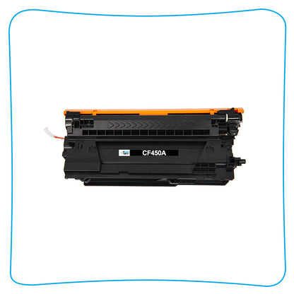 1x Yellow Toner Compatible For HP CF450A 655A LaserJet M652dn M652n M653dn M653x