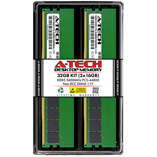32GB 2x 16GB DDR5-5600 Dell Alienware Area-51 AAT2250 Aurora ACT1250 Memory RAM