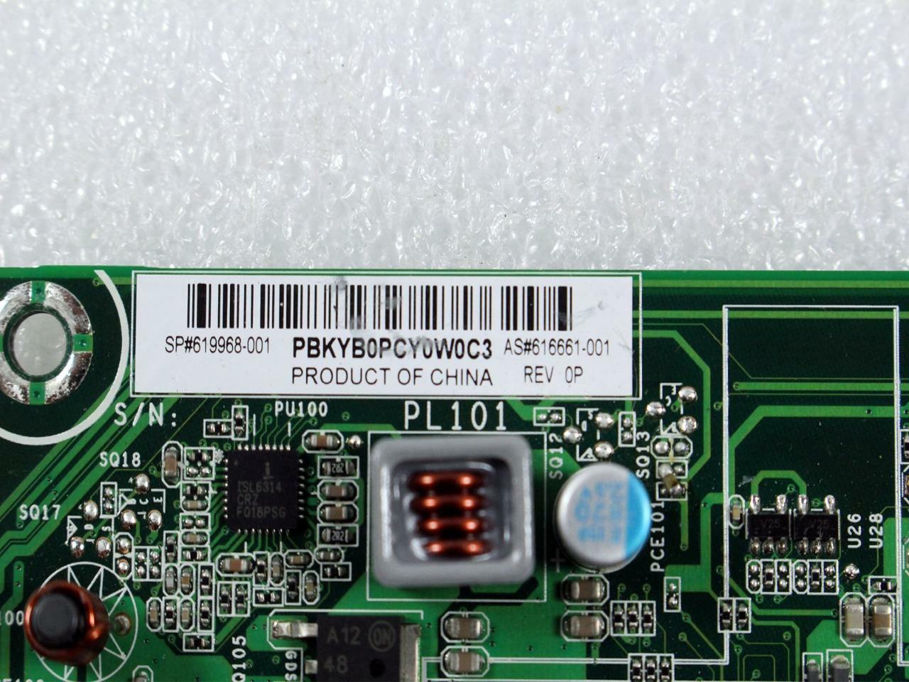 NEW HP OEM Compaq 100EU AIO Desktop Motherboard DDR2 RJ-45 616661-001 619968-001