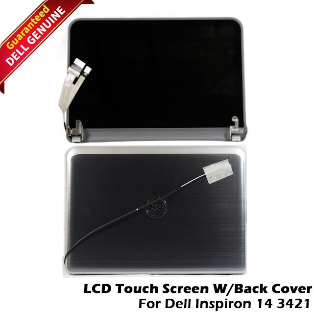 Dell OEM Inspiron 3421 5421 14" Complete Touchscreen Assy W/Hinges CVND5 D7V78