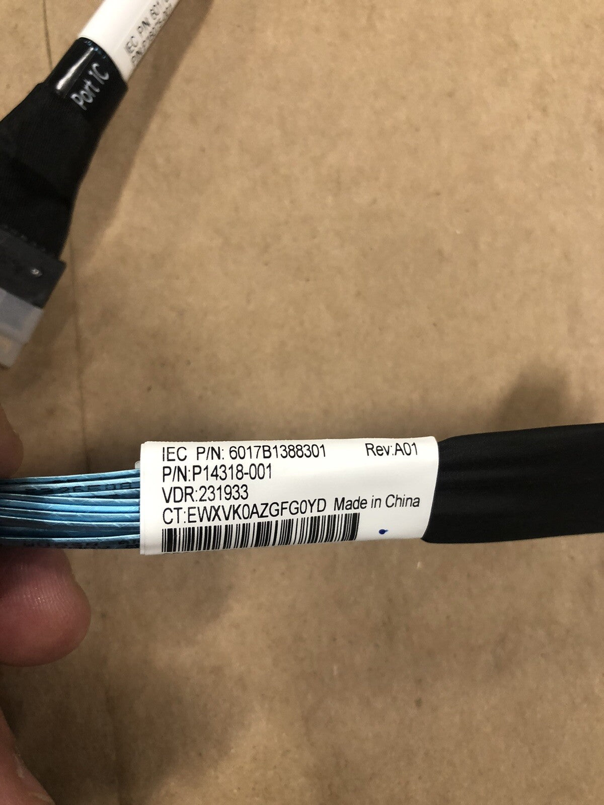 HPE DL365 DL385 Gen10 Plus/V2 OCP Upgrade Cable Kit Expand OCP3 to x16