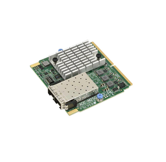 Supermicro AOC-M25G-I2SM SIOM, Dual-port 25GbE with 2 SFP28 ports based on Intel