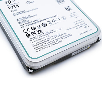 Seagate Exos 22TB 7.2K RPM SATA 6Gb/s 3.5in Enterprise HDD - ST22000NM000C