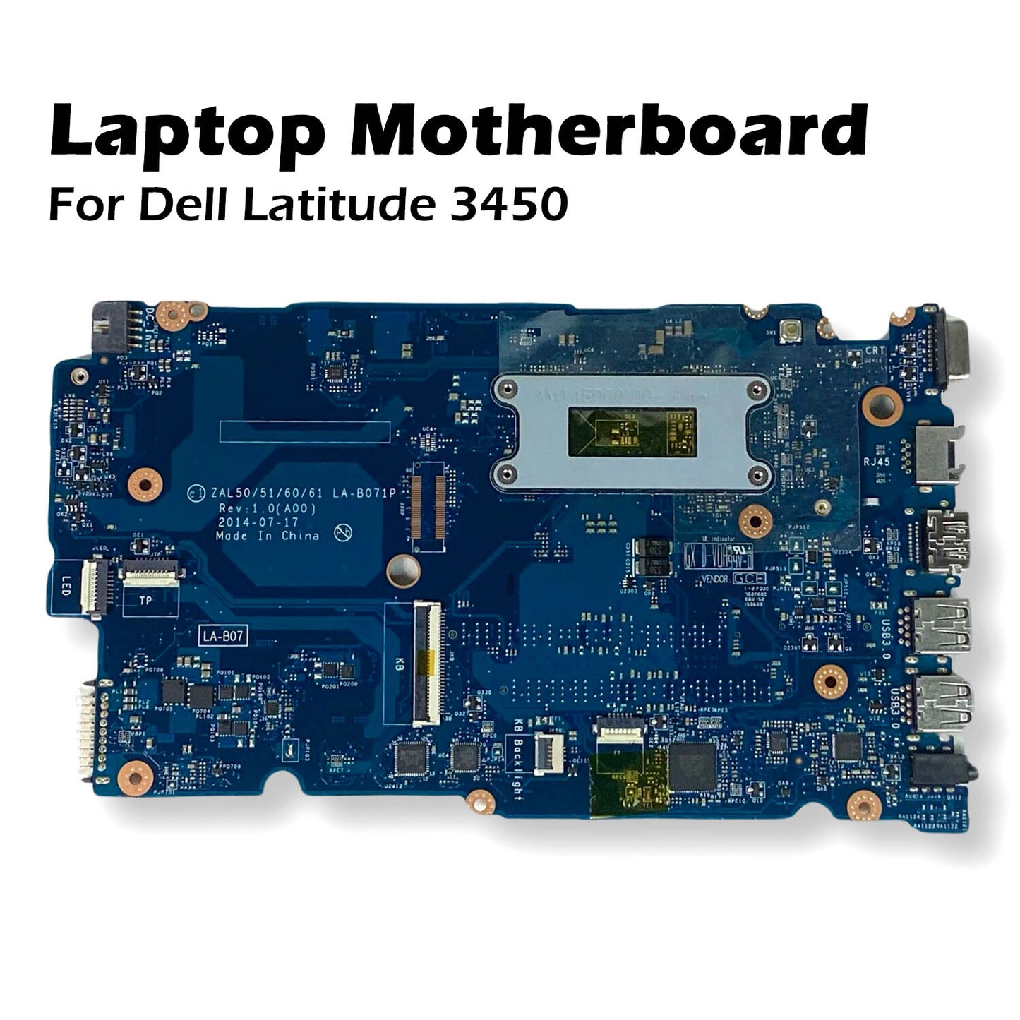 Dell Latitude 3450 3550 Motherboard 2.2GHz Intel Core i5-5200U MPNR0 LA-B071P