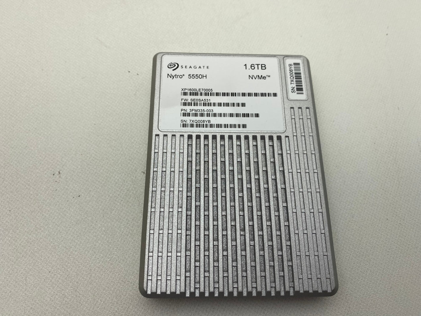 New 1.6TB Seagate Nytro 5550H PCI-E Gen4 4 Nvme 2.5" SSD XP1600LE70005