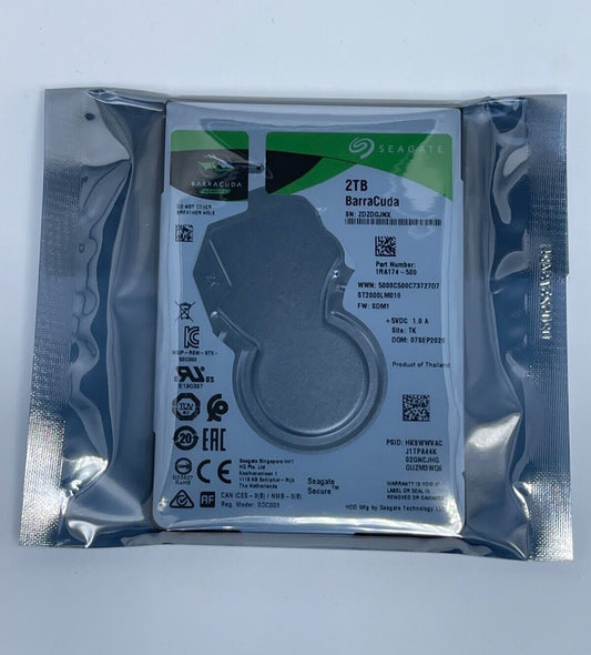SEAGATE BARRACUDA ST2000LM010 P/N: 1RA174-500 2TB 2.5" 7MM