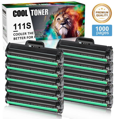 10 PACK MLT-D111S Toner Cartridge Fits for Samsung Xpress M2070F SL-M2020 M2071W