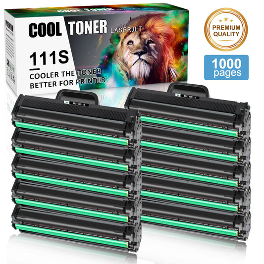 10 PACK MLT-D111S Toner Cartridge Fits for Samsung Xpress M2070F SL-M2020 M2071W