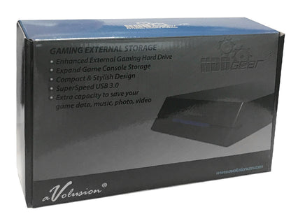 Avolusion 2TB HDDGear Pro External USB 3.0 Gaming Hard Drive for XBOX ONE S / X