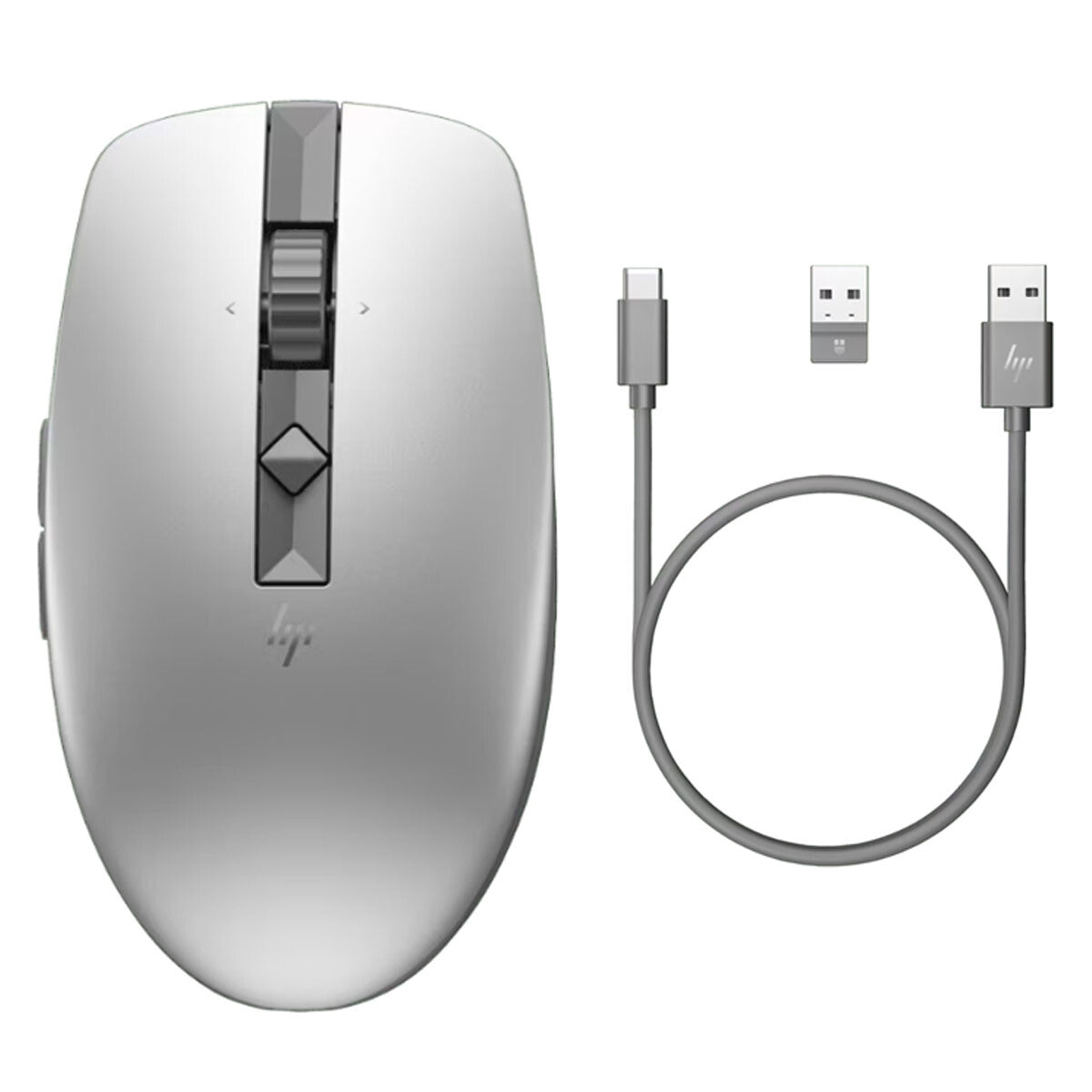 HP 710 Rechargeable Silent Wireless Mouse Ergonomic Smooth & Quiet 6E6F1AAI#ABL