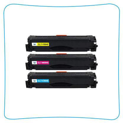 3 Pack Color CLT-K504S 504S Toner Cartridge For Samsung C1810w C1860fw CLP-415nw