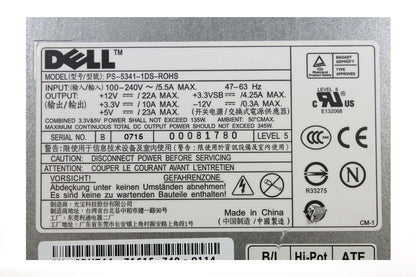 Dell PowerEdge 850 860 0RH744 / PS-5341-1DS-ROHS 345W Server Power Supply