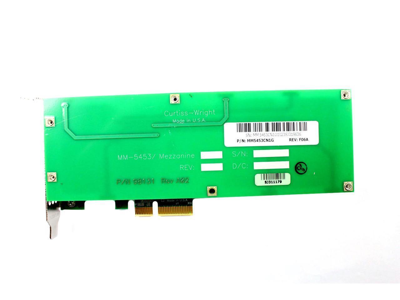 Curtiss Wright 1GB NVRAM Mezzanine Card NFS Accelerator w/ Battery HP MM-5453