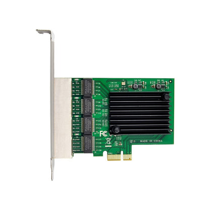 X-MEDIA XM-NA3840 | 4-Port 10/100/1000Mbps Gigabit PCI Express PCIe Network Card