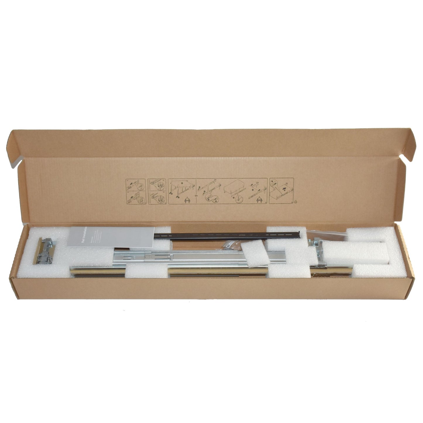 Dell PowerEdge R940XA 2U Sliding Rail Kit T4DFW Heavy-Duty Server Rack Rails