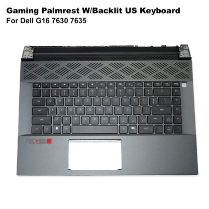 New Dell G16 7630 7635 Gaming Palmrest Upper Case w/ Backlit US Keyboard FDWCX