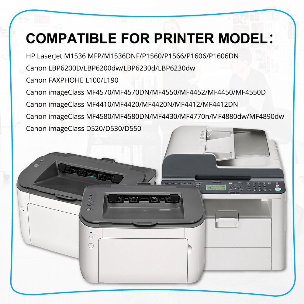 3PK CRG128 For Canon 128 Toner Cartridge ImageClass MF4450 MF4770n MF4570dn D530