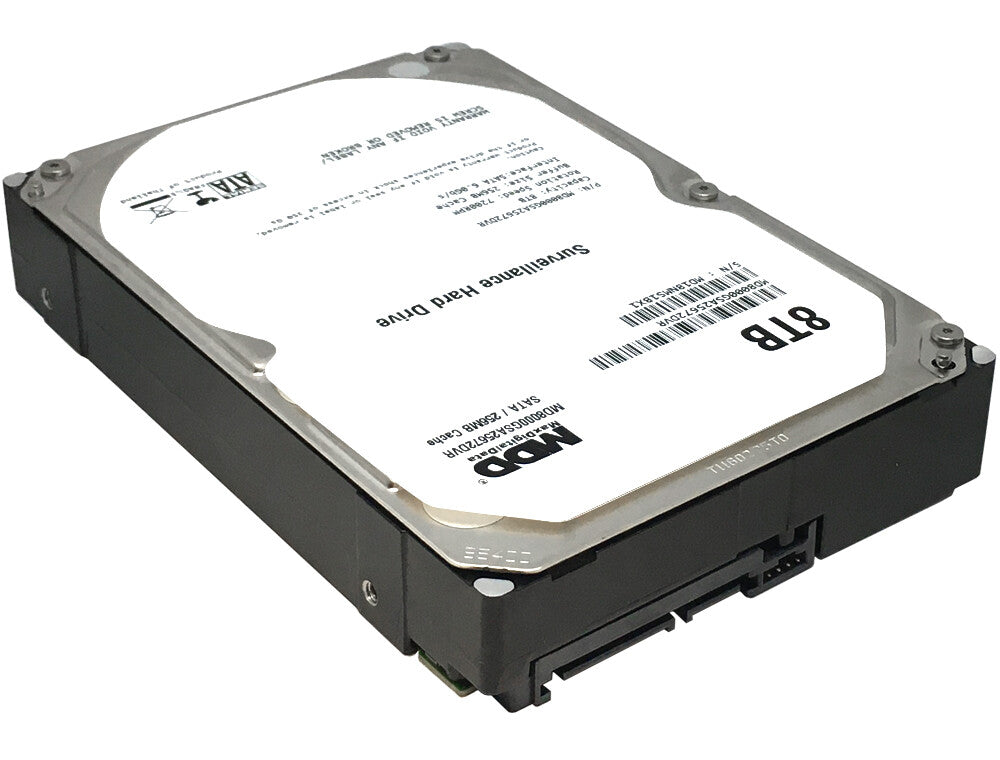 MDD 8TB 7200RPM 256MB Cache SATA 6.0Gb/s 3.5" Hard Drive for Surveillance HDD