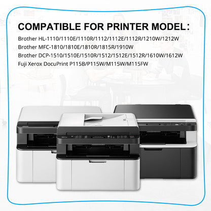 1 DR1060 Drum 1 TN1060 Toner Compatible With Brother HL-1110 MFC-1815 DCP-1512