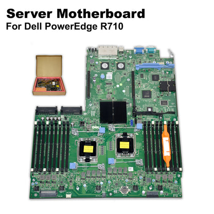 Dell PowerEdge R710 Server Motherboard 2x CPU Sockets 18x DDR3 DIMM Slots YDJK3
