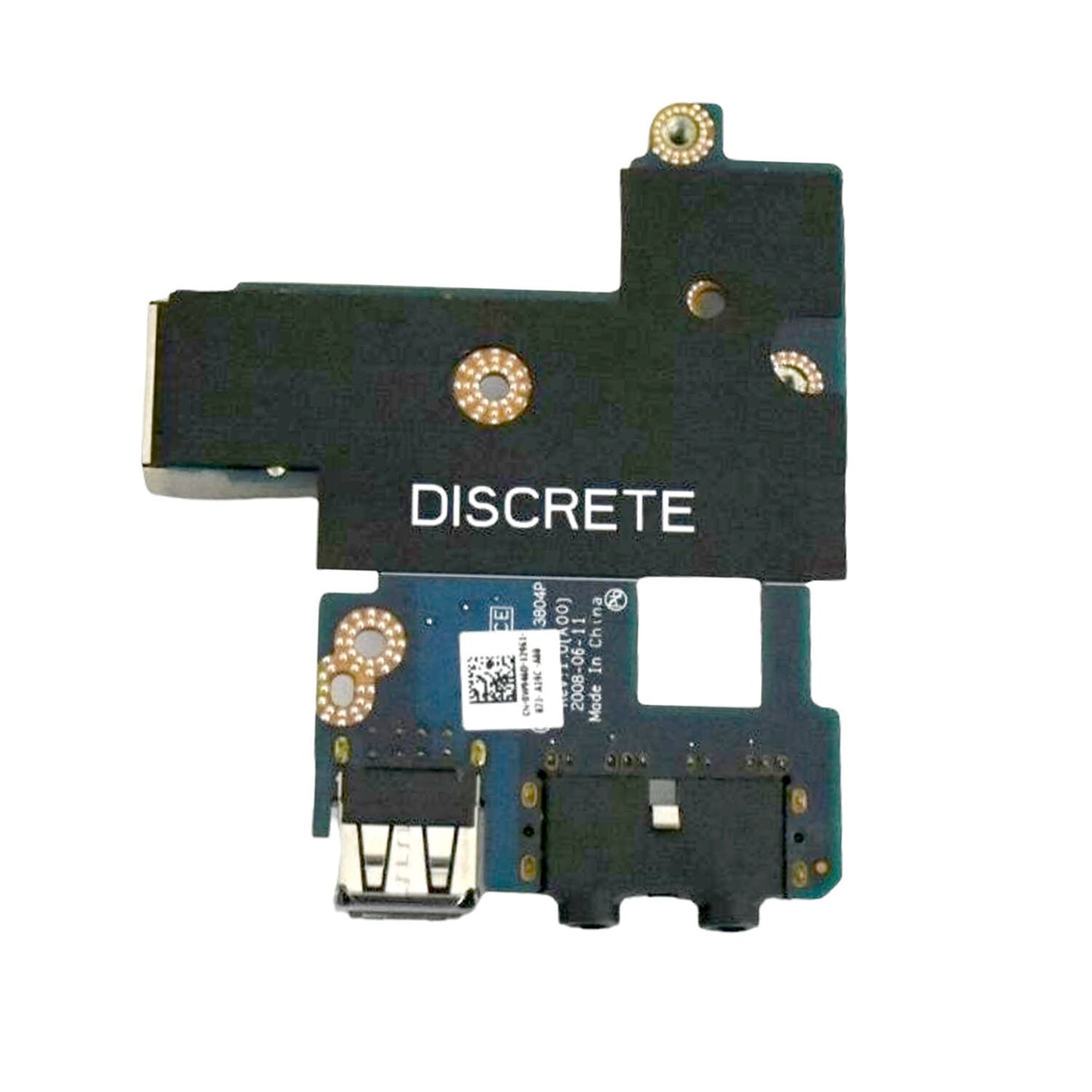 Lot X10 Dell Latitude E6400 ATG USB Ethernet Audio Board LS-3804P CN-0W946D W946