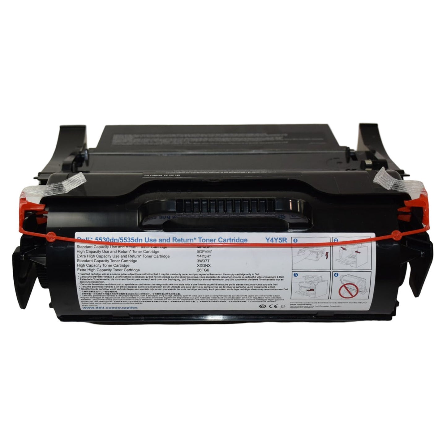 New Sealed Dell 5530DN 5535dn Extra High Yield Black Toner Cartridge Y4Y5R 9GPVM