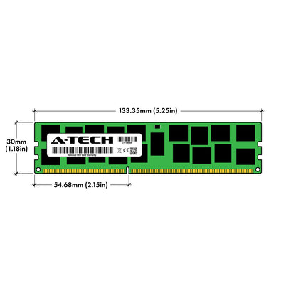 A-Tech 96GB 6x 16GB 2Rx4 PC3-12800R DDR3 1.35V ECC RDIMM REG Server Memory RAM (NOT FOR HOME PC)