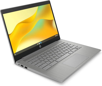 New HP Chromebook 14" HD Quad-Core Celeron N4120 4GB 64GB eMMC Webcam Chrome OS