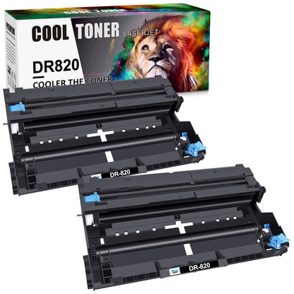 2-Pack DR820 Drum Unit for Brother TN820 TN850 DCP-L5500DN HL-L5000D MFC-L5700DW