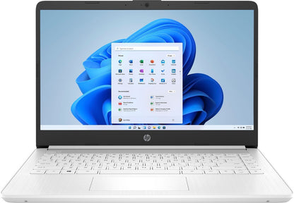 New HP Laptop 14" HD Intel 4-Core N4120 4GB 192GB Webcam Office USB HUB Win 11