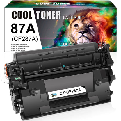 3PK CF287A 87A Toner Cartridge for HP LaserJet Enterprise M506x M527c M527dn