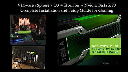 HP J0G95A Nvidia Tesla K80 24GB GDDR5 Server Accelerator Card 699-22080-0200-531