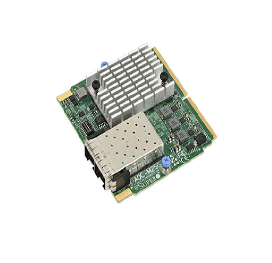 Supermicro AOC-M25G-I2S SIOM 2-port 25GbE w/ 2 SFP28 ports based on Intel Fort