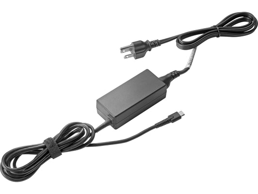 HP 45W USB-C LC Power Adapter | Compatibility: HP Chromebook PCs with USB-C port