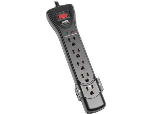 Tripp Lite Surge Protector Power Strip 120V 7 Outlet 7' Cord 2160 Joules Black -