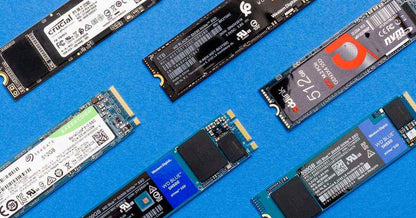 LOT of 10 Mixed Brand WD/Samsung/SK Hynix 256Gb PCIe NVMe SSD M.2 2280 Drive