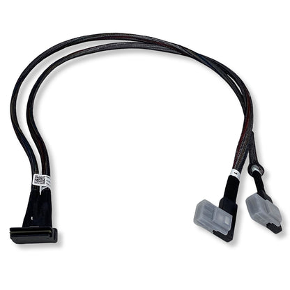 Dell PowerEdge R720 LFF HDD Mini-SAS A-B to Mobo Y Cable 17in-25in MX3P7 (NOT FOR HOME PC)