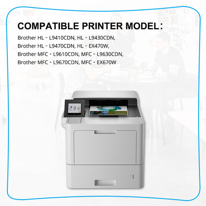 5PK Compatible for Brother TN810 Toner Cartridge MFC L9610CDN L9630CDN L9670CDN